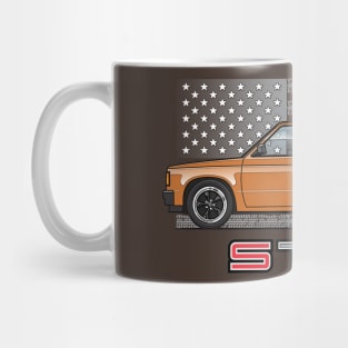 USA Orange Mug